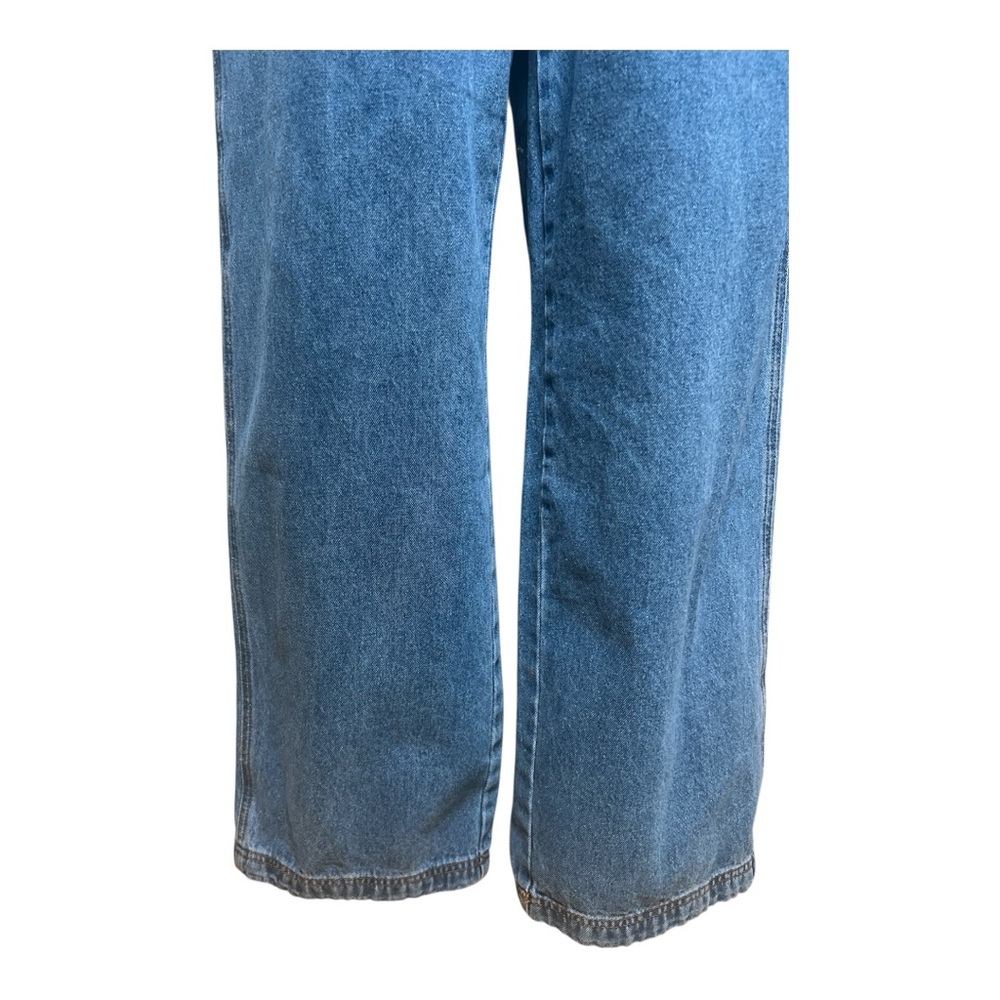 NEW- Blue Denim Overalls with Adjustable Straps Women’s size XL - Picture 4 of 10